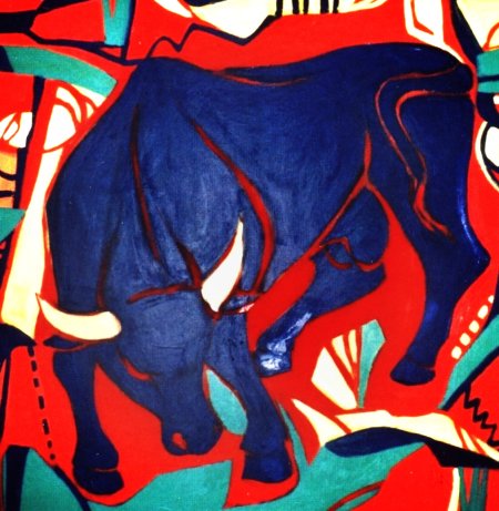 Der blaue stier