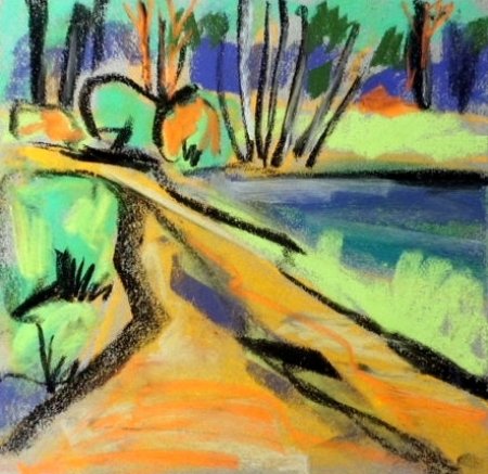 Weg am see